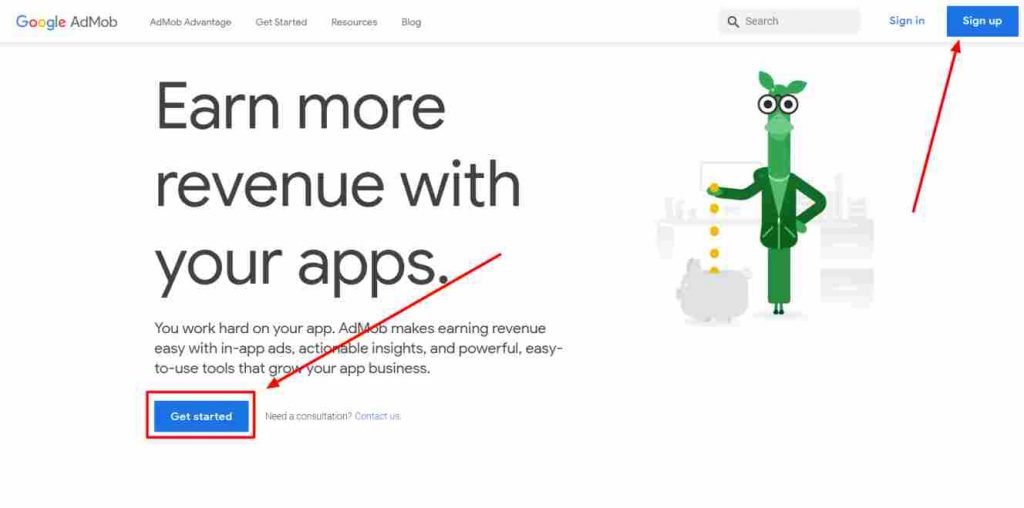 Google AdMob se paise kamaye