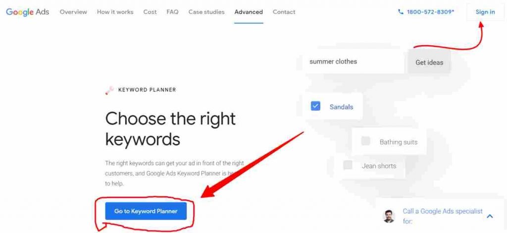 Google Keywords Planner se paise kamaye